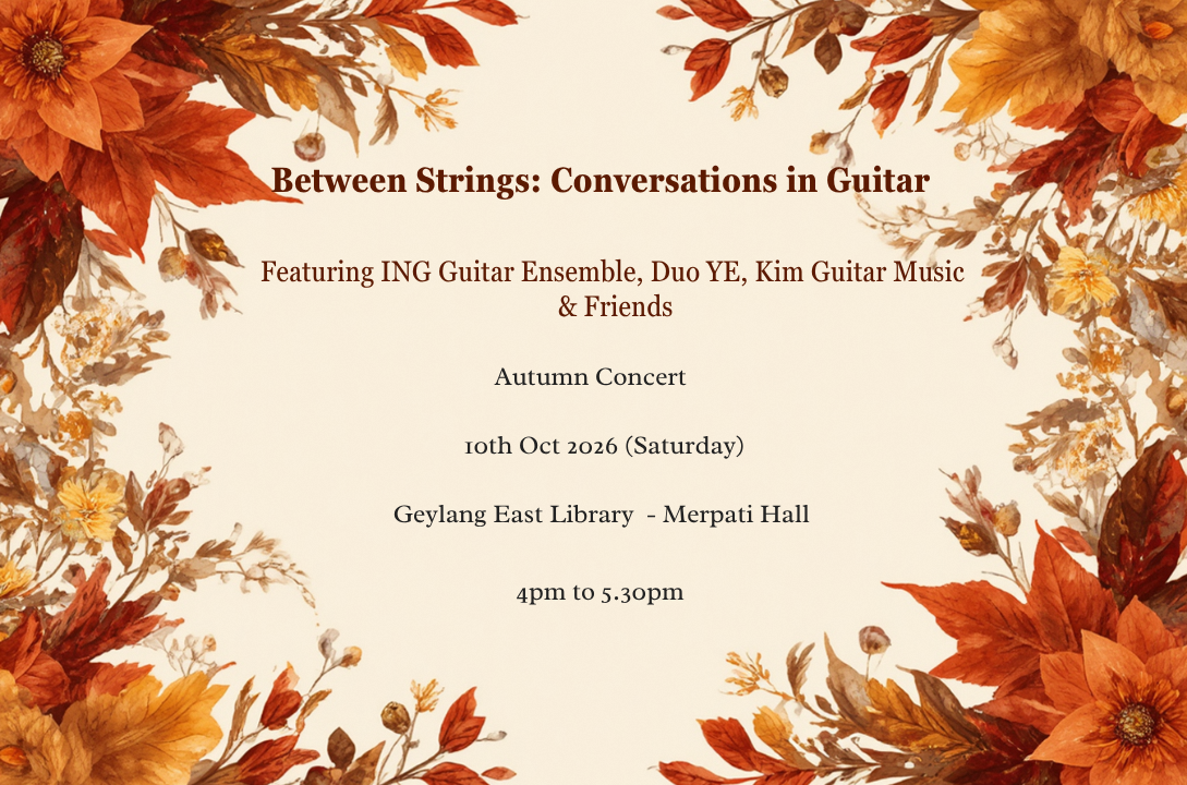 ING Guitar Ensemble presents: Between Strings — Conversations in Guitar